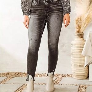 Hudson Mid-Rise Ankle Skinny Jean By Bridge by GLY